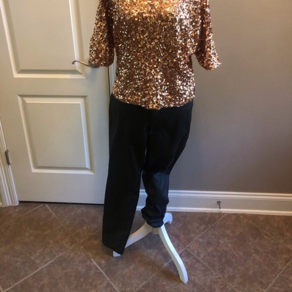 Faux Leather Pants Universal Thread - image 1